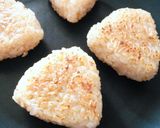 ん？ビビンバ？焼き肉のタレで焼おにぎり♡作り方4写真