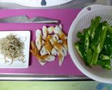ちくわとピーマンの焦がし醤油炒め作り方1写真