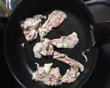 長芋と豚肉のあっさり甘辛炒め♪作り方2写真