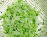 カブの茎・玉ねぎ・塩昆布で、手軽に一品作り方3写真