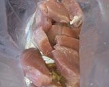お肉柔らかヘルシー♡コク旨揚げない酢豚作り方1写真