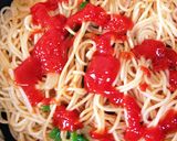休日のランチに簡単カフェ飯♪オムスパ♪作り方4写真