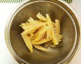 おつまみに！ごま胡椒♡たけのこナムル作り方1写真