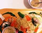 ランチに☆大きい氷の冷付麺久留米ラーメン作り方14写真