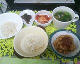 鶏むね肉&彩り野菜のsoup御飯♪作り方4写真