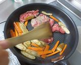 新牛蒡香る牛肉の炒め煮作り方3写真