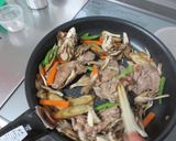 新牛蒡香る牛肉の炒め煮作り方4写真