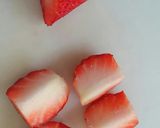 いちごとほたてと新玉ねぎとセロリのマリネ作り方1写真