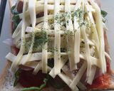 とろけるスライスチーズで簡単ピザトースト作り方8写真