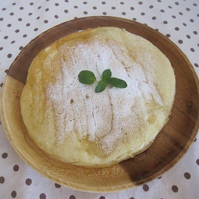 クリームチーズパンケーキ by ゆうちゃんシフォン 【クックパッド