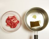 牛肉とゴボウのしぐれ煮作り方1写真