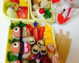 キャラ弁＊子供の日♪こいのぼりおにぎり作り方5写真