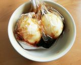 味付け卵おにぎり作り方1写真