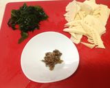 筍＆ワカメのアンチョビ炒め作り方1写真