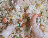 《炊飯器》にお任せ！！☆エビピラフ作り方2写真