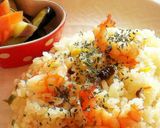 《炊飯器》にお任せ！！☆エビピラフ作り方4写真