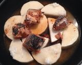 サバ缶で〜大根のホロホロ煮作り方2写真
