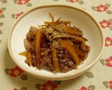 牛肉とゴボウのしぐれ煮作り方6写真