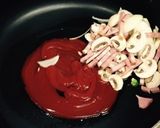 昭和のデパートのレストラン風ナポリタン作り方7写真