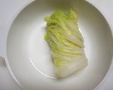 レンチンのみ！冷凍ハンバーグでロール白菜作り方4写真