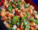 夏休み！ランチに！簡単！ウインナー丼作り方5写真