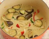 夏野菜と塩鯖のココナッツカレー作り方3写真