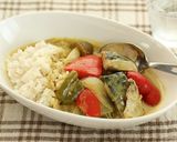 夏野菜と塩鯖のココナッツカレー作り方5写真
