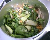 簡単♪なめこと チンゲン菜 椎茸の中華煮作り方6写真