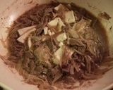 ごぼうと牛肉の炒め煮作り方4写真