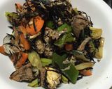 味付け不要！鯖缶のひじき煮作り方5写真