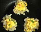 ふわふわ卵&チーズの焼きおにぎらず作り方5写真