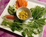 野菜たっぷり！大根おろしのぶっかけうどん作り方1写真