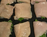簡単☆ささみの梅しそはさみ焼き作り方3写真