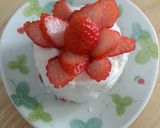 1歳誕生日ケーキ♥作り方7写真