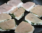 簡単☆ささみの梅しそはさみ焼き作り方5写真