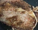ご馳走ステーキの新玉葱オニスラ添え作り方1写真