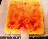 ロールケーキ〜ピンクの牛柄！？〜作り方16写真