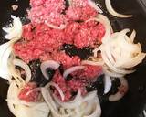 子ども喜ぶ♡野菜たっぷり挽き肉オムレツ作り方3写真