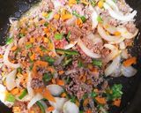 子ども喜ぶ♡野菜たっぷり挽き肉オムレツ作り方4写真