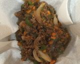 子ども喜ぶ♡野菜たっぷり挽き肉オムレツ作り方6写真