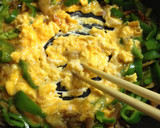 簡単♪小鉢 ピーマンと搾菜の中華風炒り卵作り方8写真