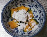 ポン酢で旨～い！焼きカボチャ☆簡単お弁当作り方2写真