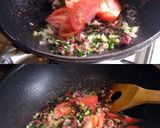 コンビーフとアイヌネギの道産子パスタ♪作り方6写真