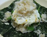 ポテサラと目玉焼きのおにぎらず作り方3写真