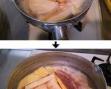 白だし+追い鰹 = 美味しい若竹煮。作り方3写真