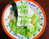豆腐で鯉のぼりサラダ♪作り方6写真