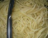 ベーコンとアスパラの柚子こしょうパスタ作り方5写真