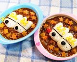 簡単！鯉のぼりカレーライス作り方4写真