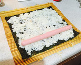 ソーセージのキンパ風巻き寿司作り方5写真
