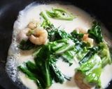 春キャベツと海老のアンチョビチーズ作り方7写真